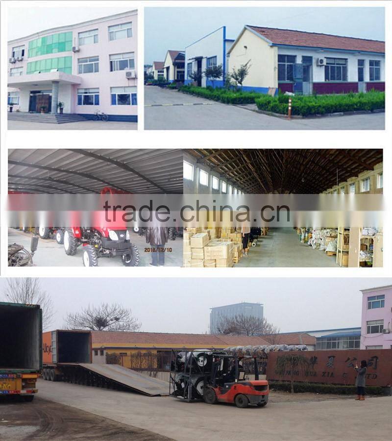 Made in China HUAXIA tractor factory 35HP farm Tractor fit with cabib with CE