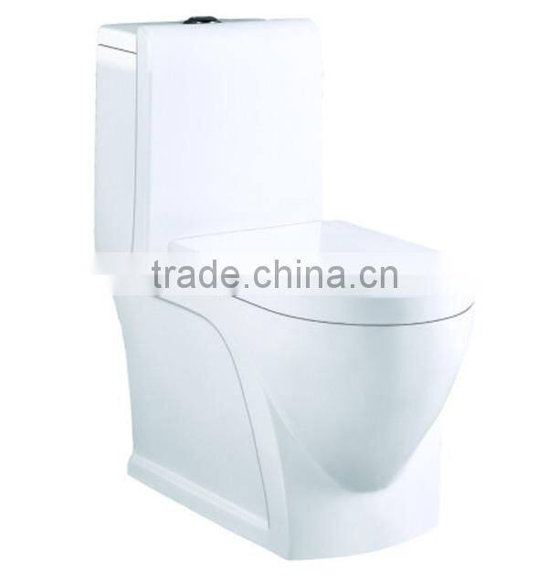 High quality ceramic siphonic one piece toilet