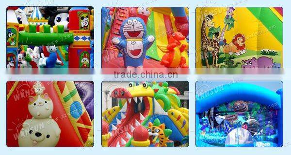 New Design CE PVC Slide Single Circle