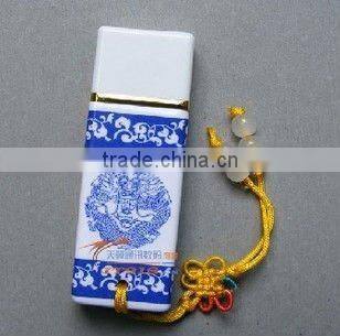 Chinese style ceramic USB flash drive