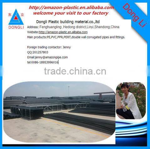 PVC pipe and pipe fittings for water supply