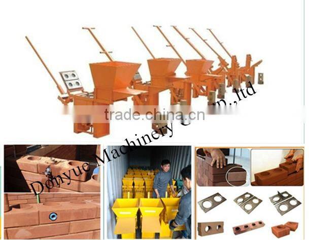 clay interlock brick making equipment