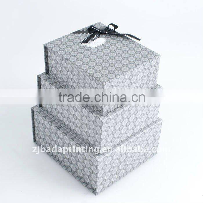 high grade paper board gift box