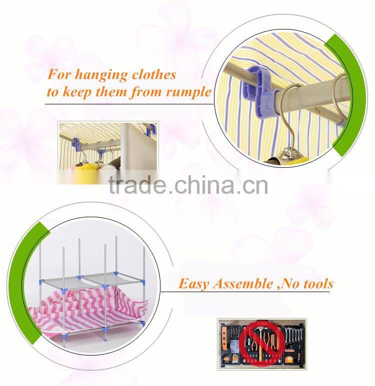 2014 China Supplier Children Cloth Storage Wardrobe Cabinet