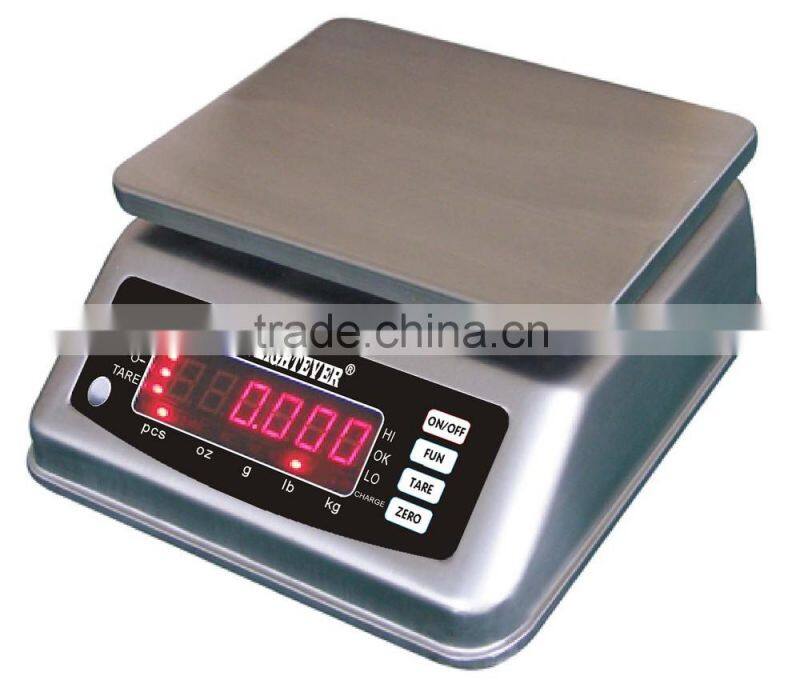 30kg waterproof digital scale for seafood
