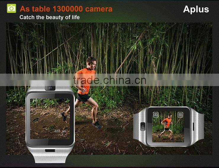 APLUS GV18 Smart Watch Phone GSM MTK6260A 1.54" Touch Screen Anti-lost Remote Camera NFC Band for IOS and Android
