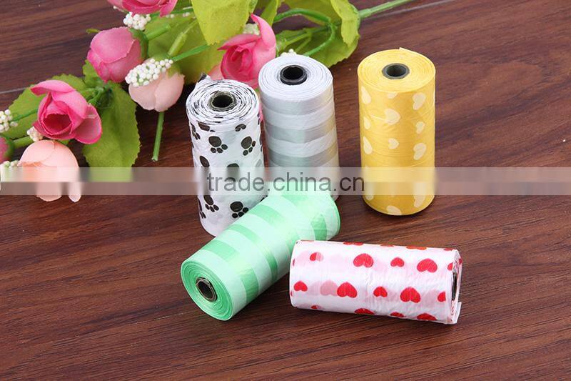 Tianle Factory supply waste bag custom printed plastic dog poop bag