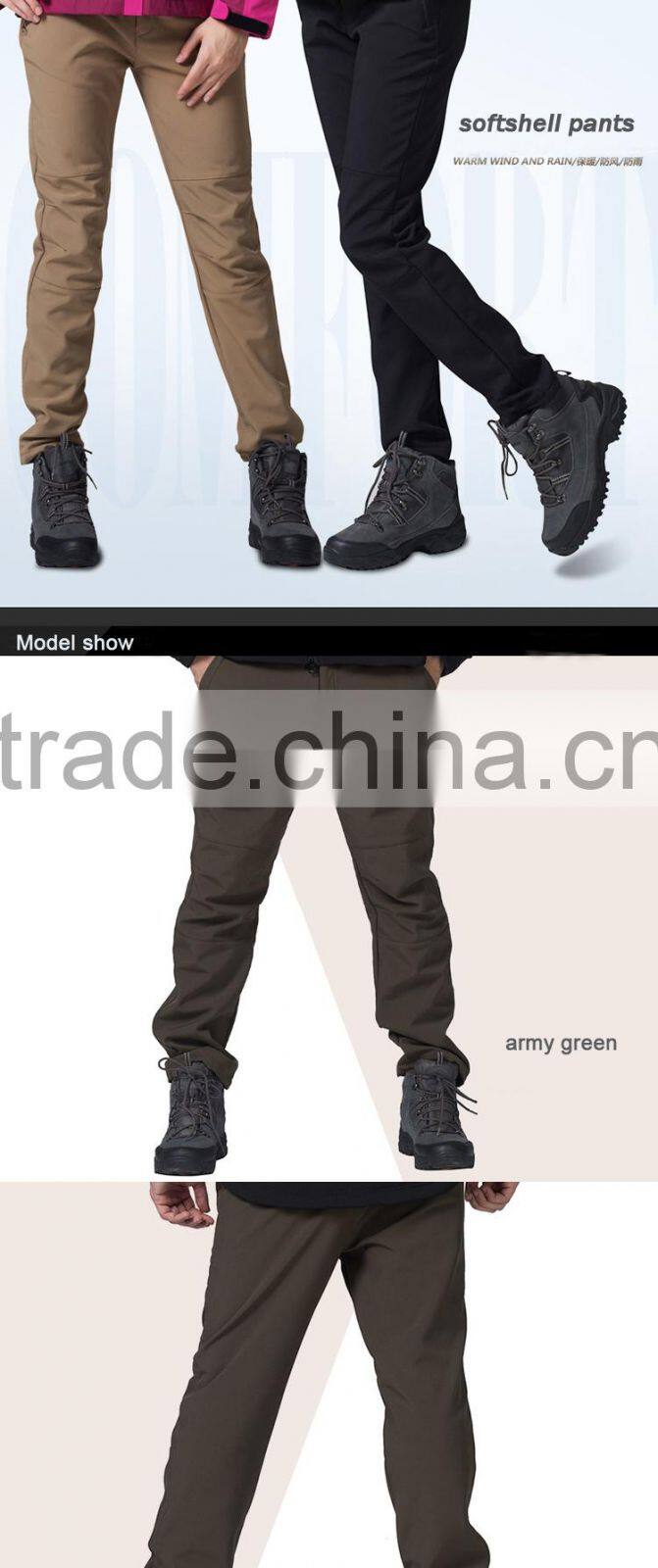 2014 fashion jogger man pants warm pants winter trousers