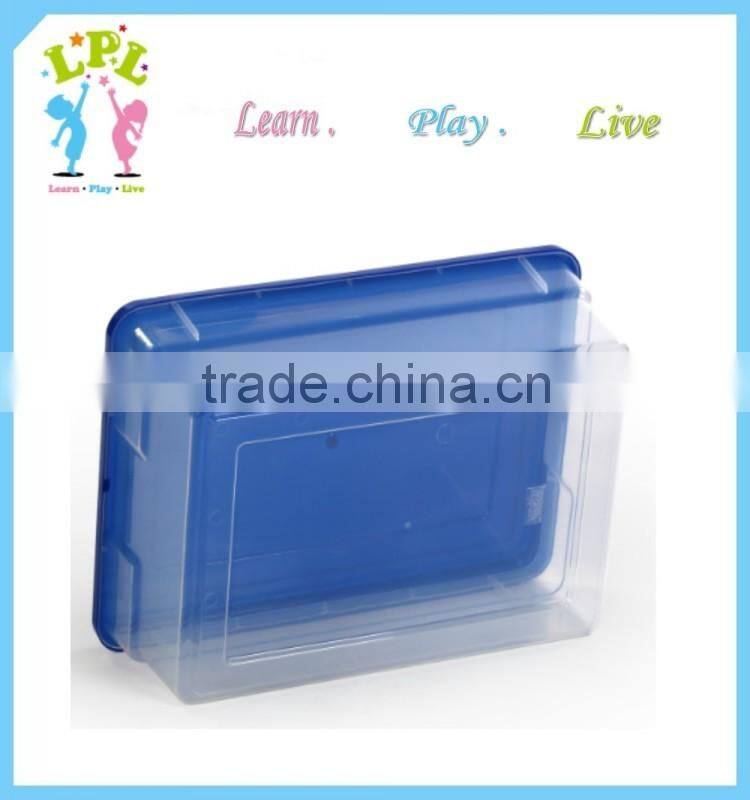 High quality round edge design plastic box gifts toys sundries storage box