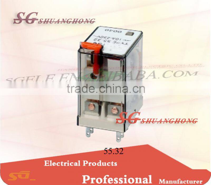 55.32 55.34 12A/6A 24VDCAC380V general-purpose relay auto relay