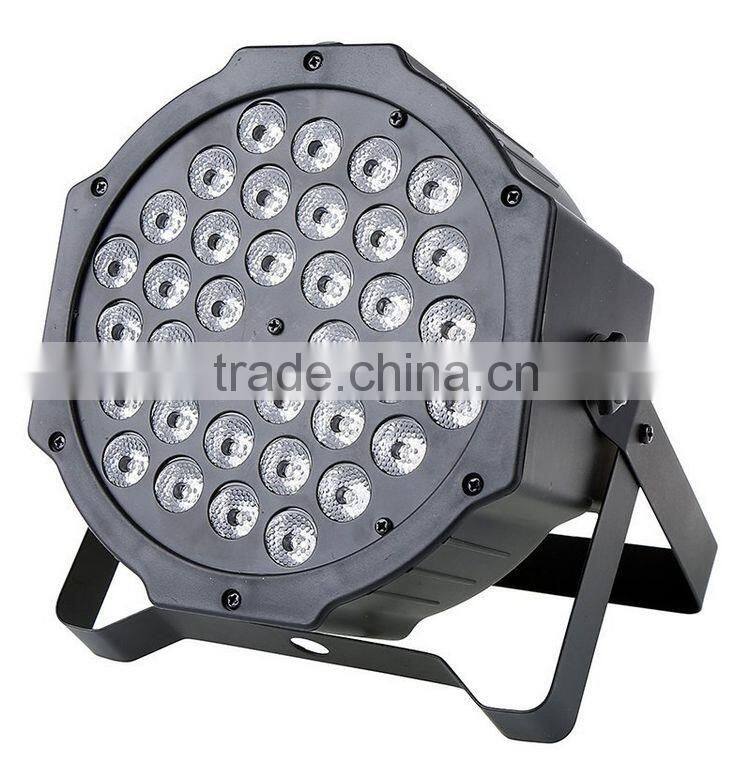 Good Quality Blizzard Stage DJ Lighting BAM Par 36pcs 3W RGB LED Slim Mega Flat Par Can With Plastic Housing