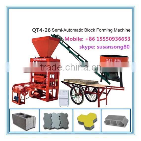 Hollow block making machine,cement bricks making machine