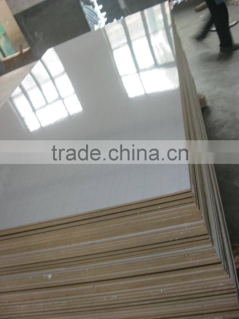 High gloss 9mm MDF writing board