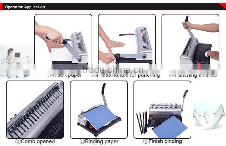 15 sheet A4 80g hole binding machine
