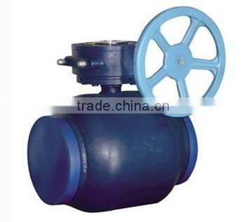 high quality manual full welded floating ball valve