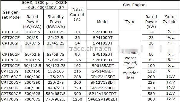 Natural Gas Generator set /fuel Biogas,Syngas / Diesel generator / Gas Engine Manufacturer