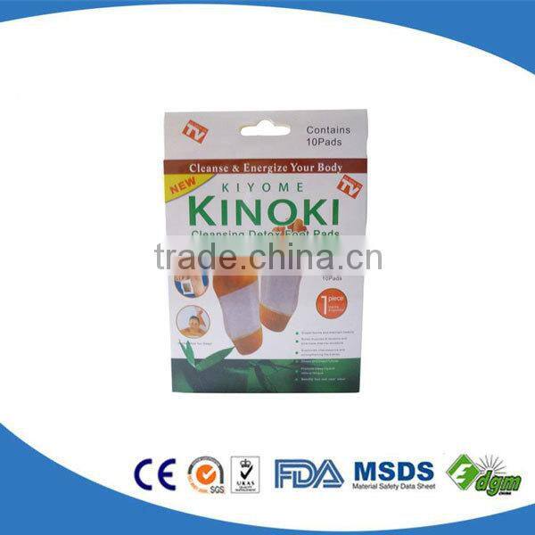 10 Sets Box Packing Kinoki Detox Foot Patch