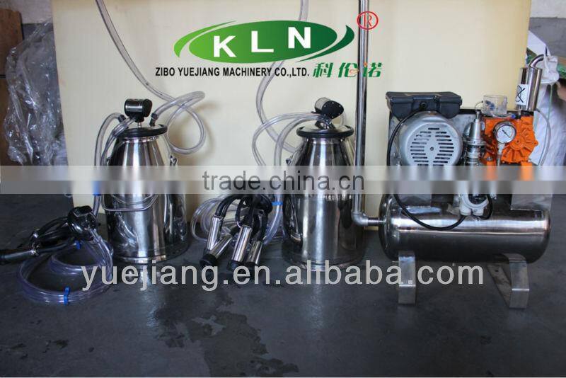 vacuum pump type cow milking machine pipeline system