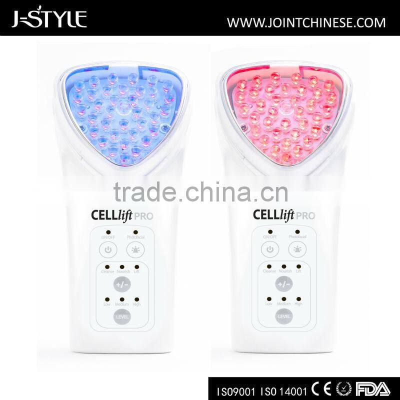 J-style multifunction 3-in-1 lon Cavitation Machine Photon facial massager