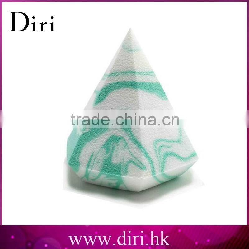 diamond shape makeup sponge puff latex free diamond makeup blender sponge