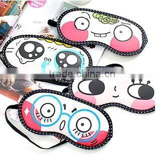 Manufacturers customized cartoon and cut sleeping eye mask/antiglare good results/breathable strong