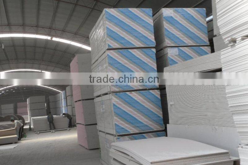 standard plaster gypsum board for drywall/partition/ceiling in construction and real estate