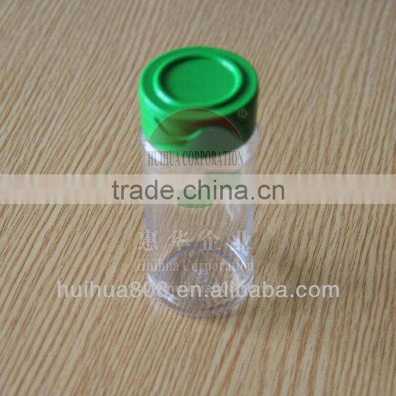 Plastic spice bottles