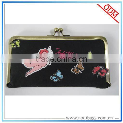 Hot Selling Ladies' Lather Wallet Purse New Design WT006