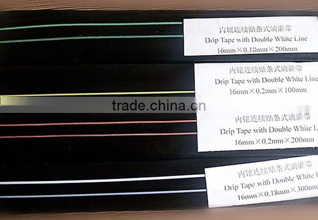 Plastic PE Greenhouse material drip irrigation pipe