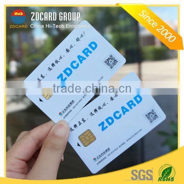 4C Printed SLE 5528 Contact Smart Card