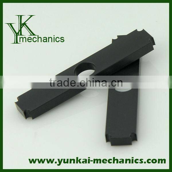 Black POM engineering plastic machined spare parts,high quality cnc turned products