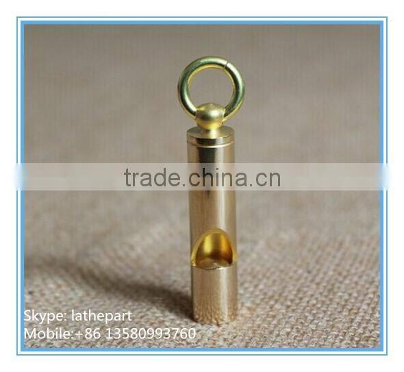 china supplier OEM brass whistle