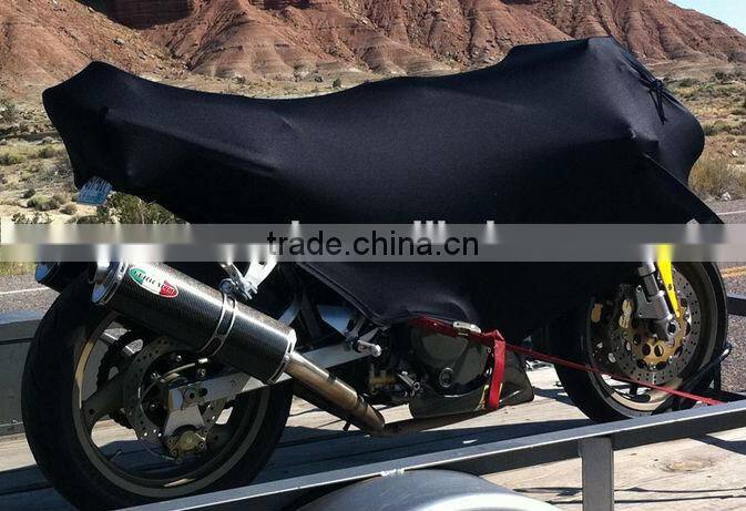 6 years experience in production high stretch spandex motorbike top cover