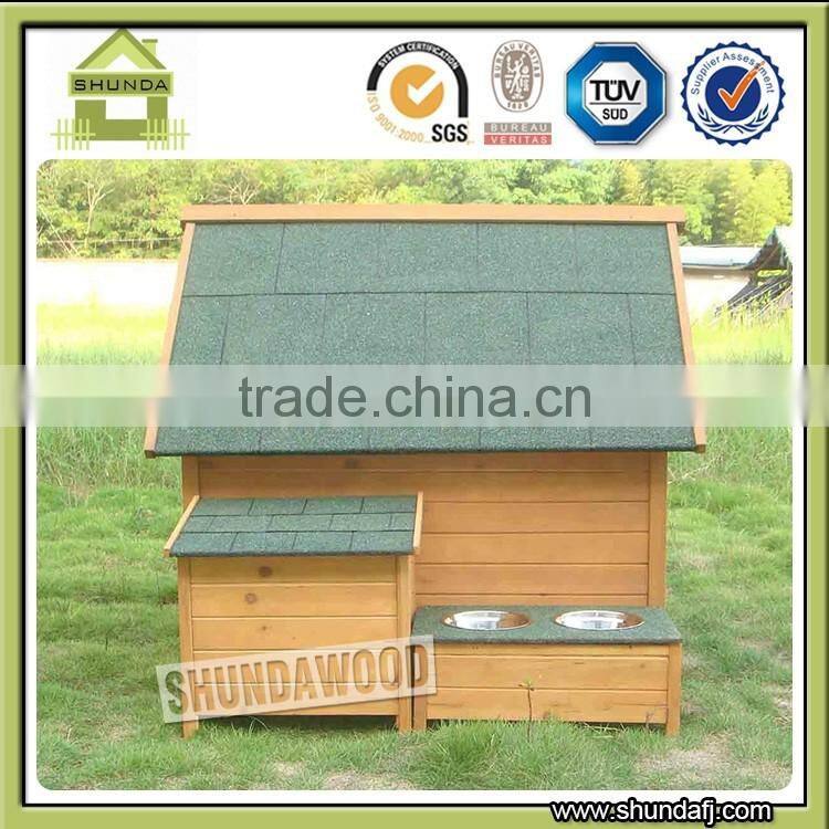 SDD0405 wooden dogs and puppies house for sale