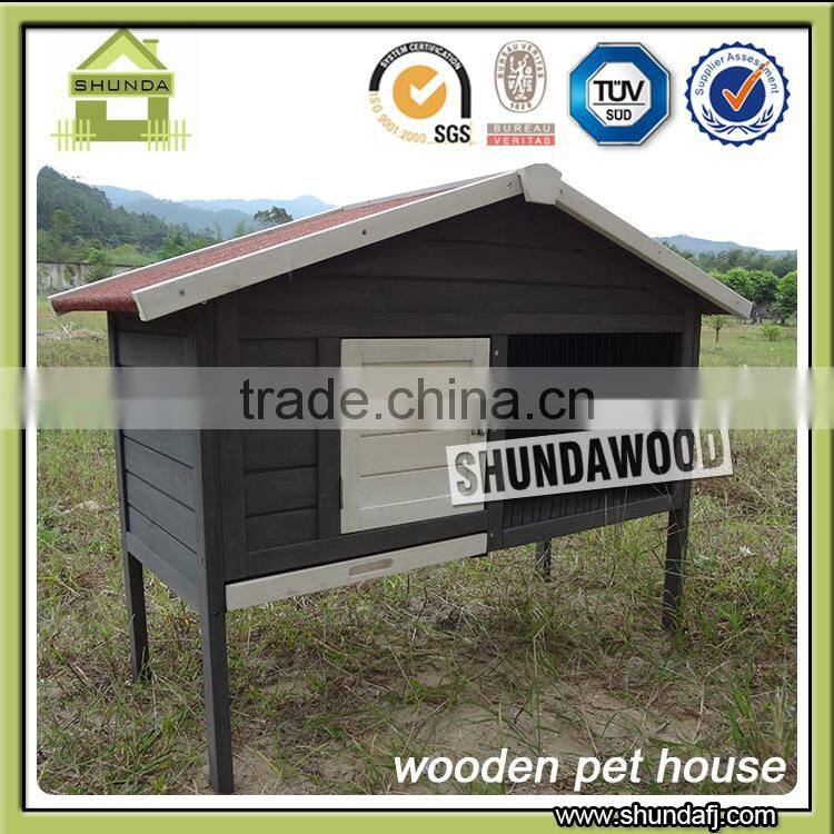 SDR021 Apex wateproof Single Wooden Rabbit Hutch cheap indoor wire rabbit Cage sale