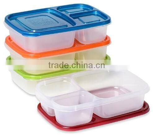 customized plastic injection mold for plastic food container