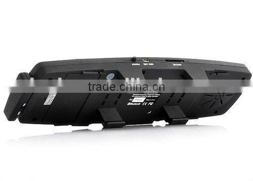 Hands-Free Bluetooth Rearview Mirror w/ MP3, Caller ID Display, SD/MMC card Slot