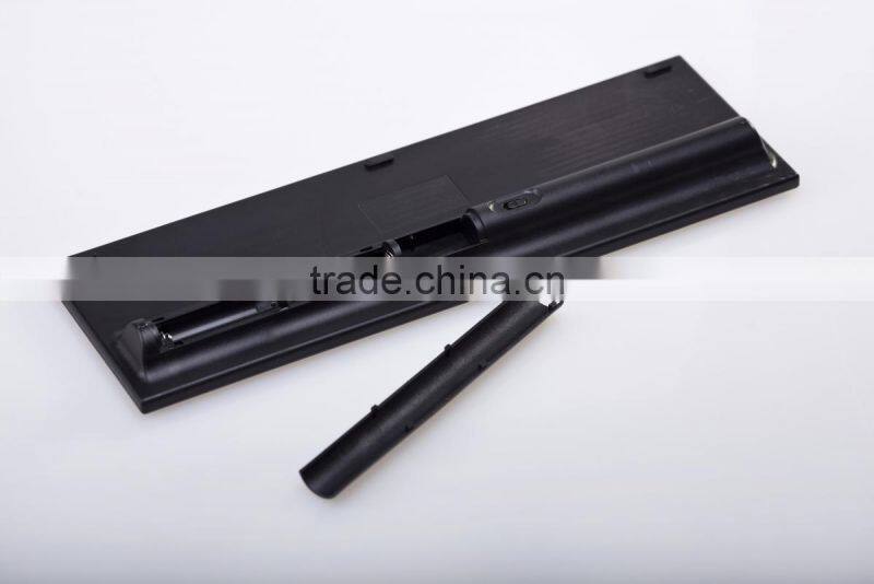 Universal 2.4G wireless keyboard with touchpad,support IOS,Android,Windows systerm(dry bettery and Li-ion supported)