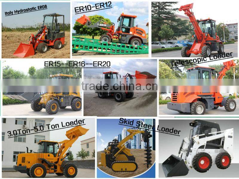 2014 Hot Price Qingdao Everun Brand Farm Machinery ER1500 Mini Telescopic Loader Made In China