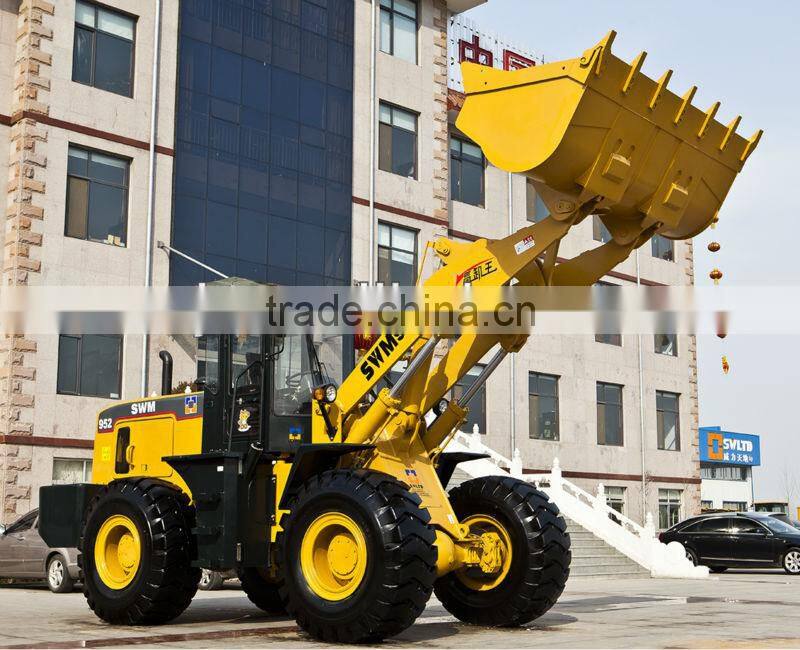 heavy euipment SWM952 wheel loader ;5t wheel loader with ce