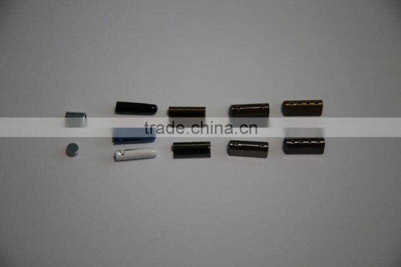 Shoelace metal tips