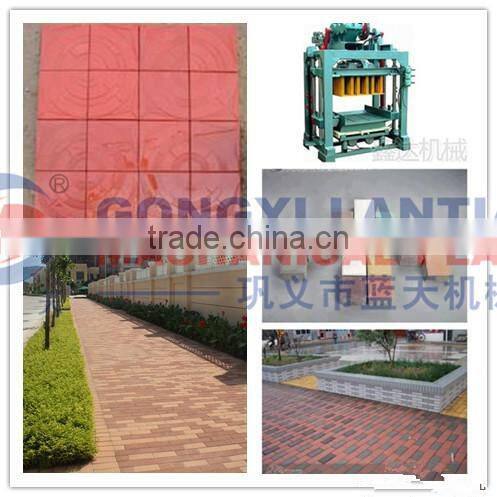 A construction waste made of brick machine / The paving brick machine