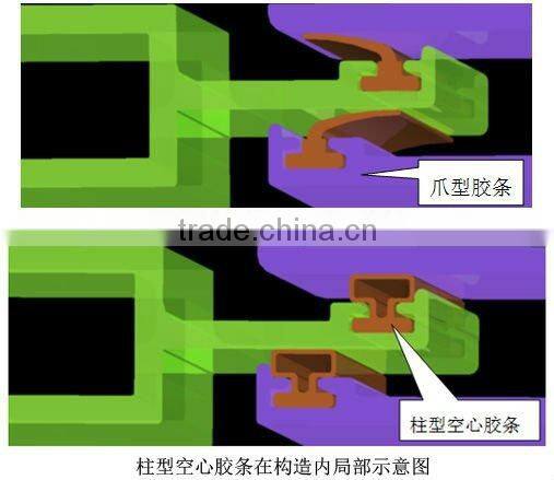 China Professional Exporter Good Quality Black Door seal