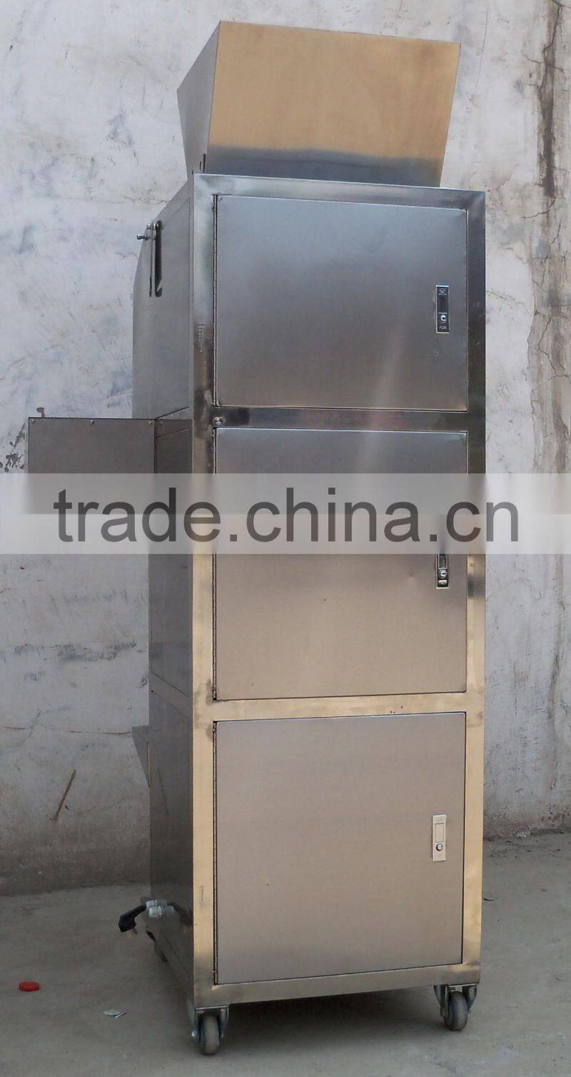 Double scale strip/ block filling packaging machine