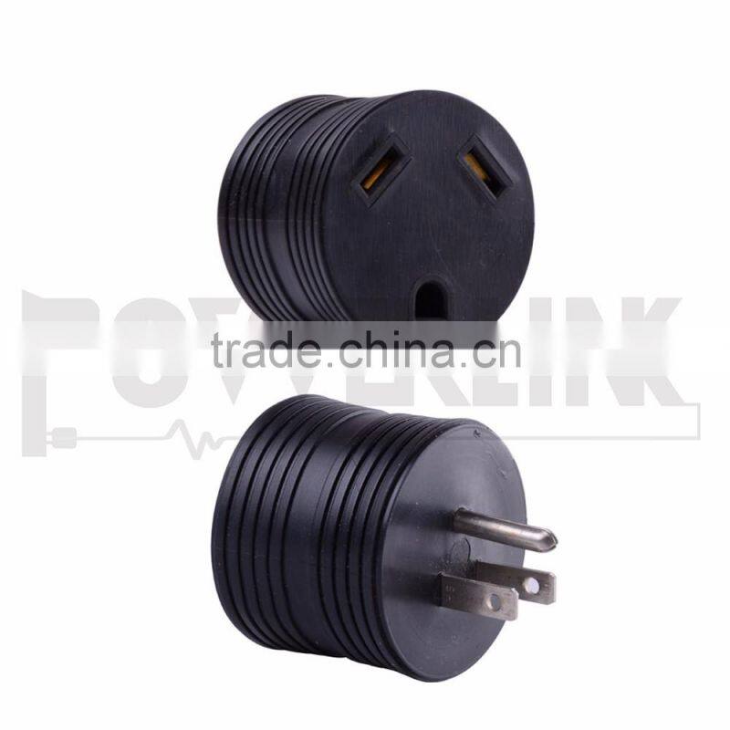 H60124 RV Electrical Adapter Plug 15 AMP Male to 30 AMP Female for Motorhome