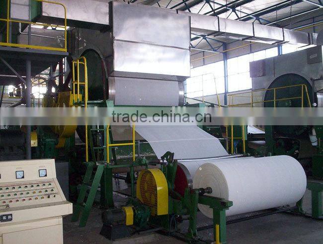 Facial paper making machine 1575mm Single-Dryer& Single-cylinder mould Tissue Paper Machine