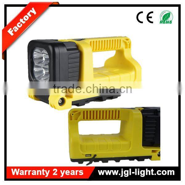 Guangzhou emergency response lighting rechargable brightest handheld spotlight 9912