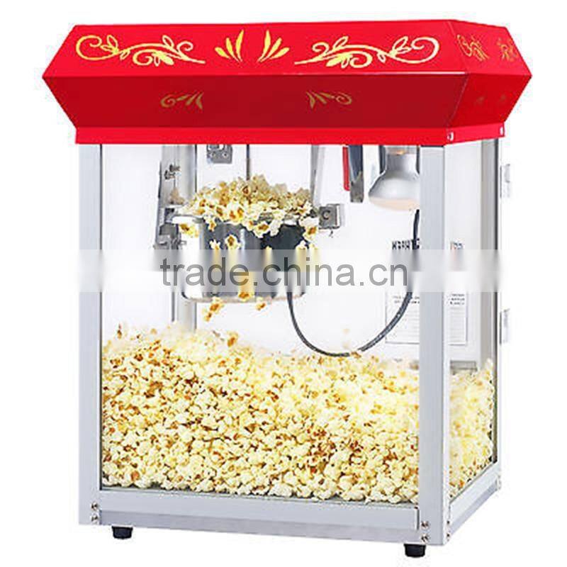 Commercial Industrial Popcorn Making Machine with cart