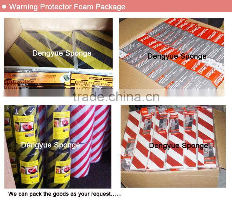 Reflective Anti-aging Warning guard rubber foam against paintwork damage protector foam