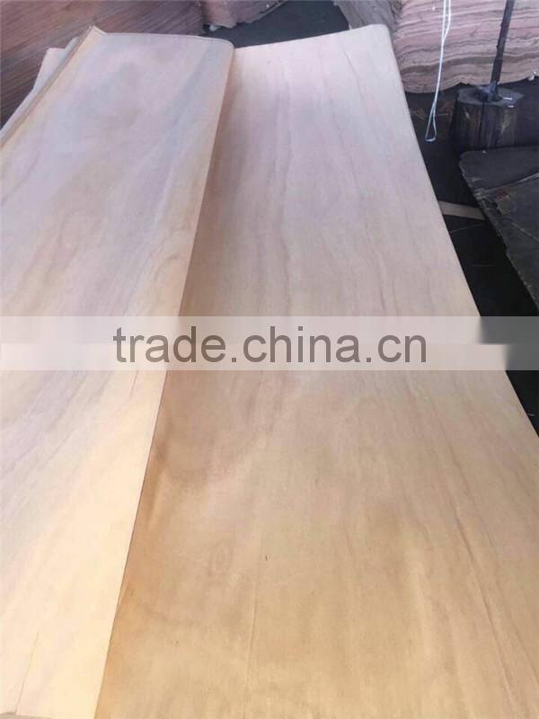 Linyi Factory grade ab c 0.28mm 4'x8' Mersawa face Veneer for furniture